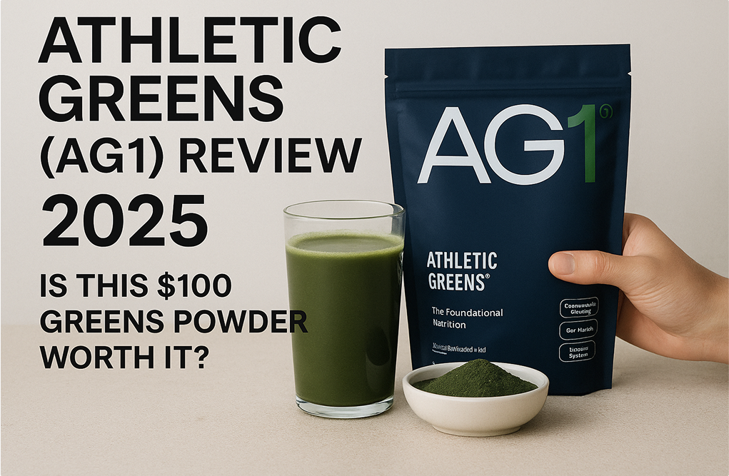 Athletic Greens (AG1) Review 2025 Thumbnail